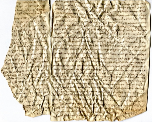 Mystical text containing excerpts from Isaac Luria (Arizal: 16th centuy), manuscript 19th – 20th century (Nizi_Ms_47)