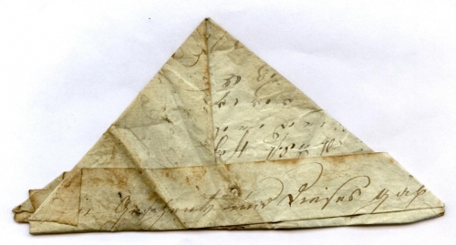 Paper hat from old writing paper (Nizi_Ki_16)