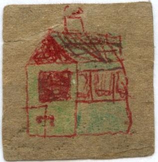 Children’s drawing, house, 4X4 (Nizi_Ki_17)