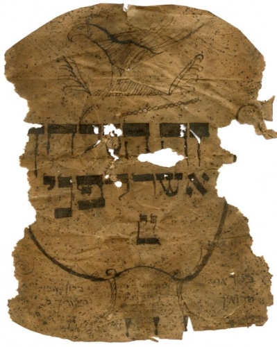 Drawing of a bird (Nizi_Lehrtafel_19)