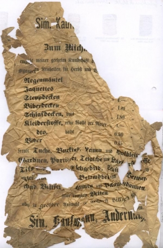 Promotional offers during „Michelsmarkt“ (a local fair) (Nizi_Werb_16)